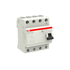 ABB 4P 25A 30MA AC-TYPE RESIDUAL CURRENT CIRCUIT BREAKER